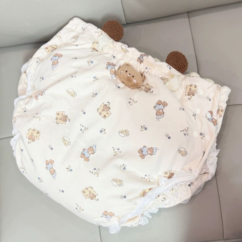 حفاضات قطنية للبالغين بنقشة كر - مراجعة Diapering وسعره