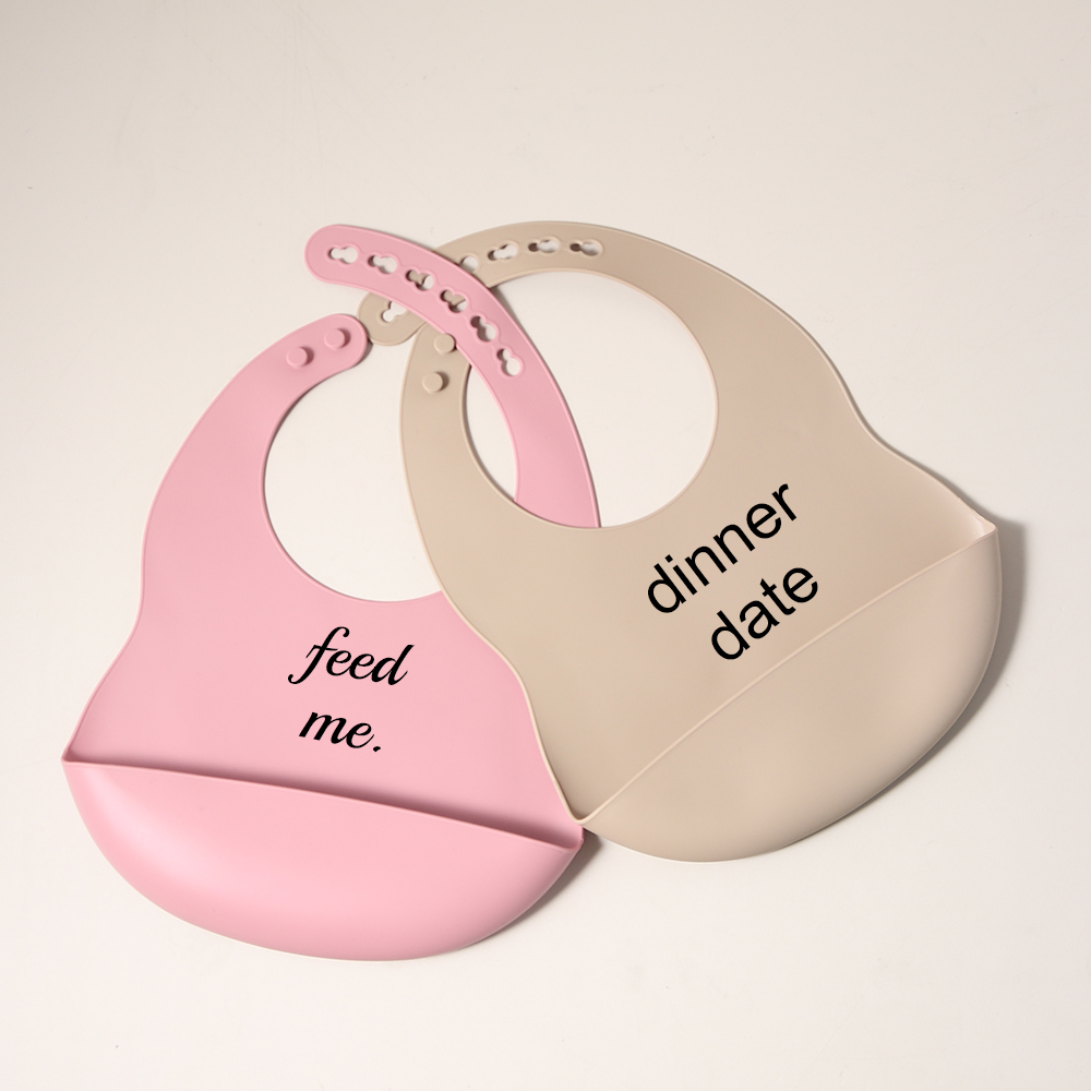 مرايل من السيليكون، رسالة اقتب - مراجعة Waterproof Baby Bibs Silicone وسعره