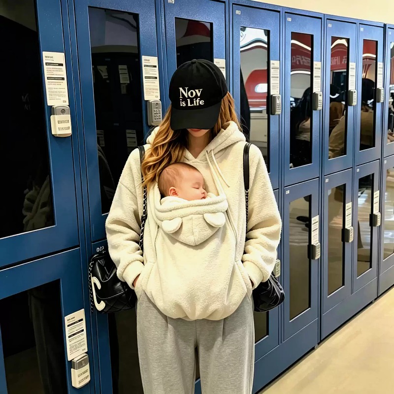 معطف بغطاء رأس من الصوف الدافئ - مراجعة Maternity Wear وسعره