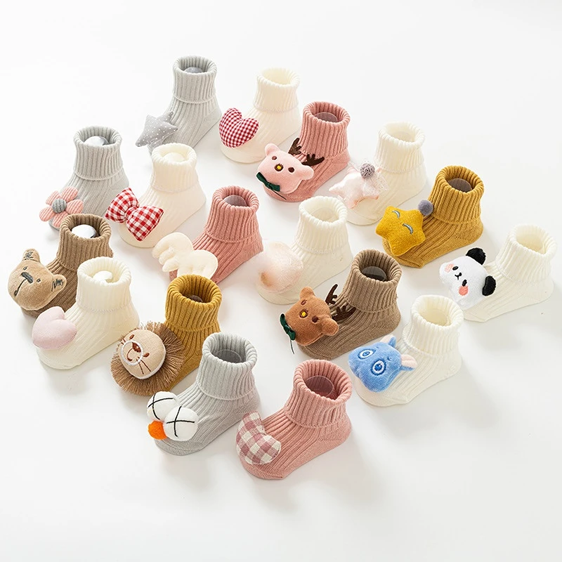 الشتاء الطفل الدافئة لطيف عروس - مراجعة Unisex Baby Socks Non Slip وسعره