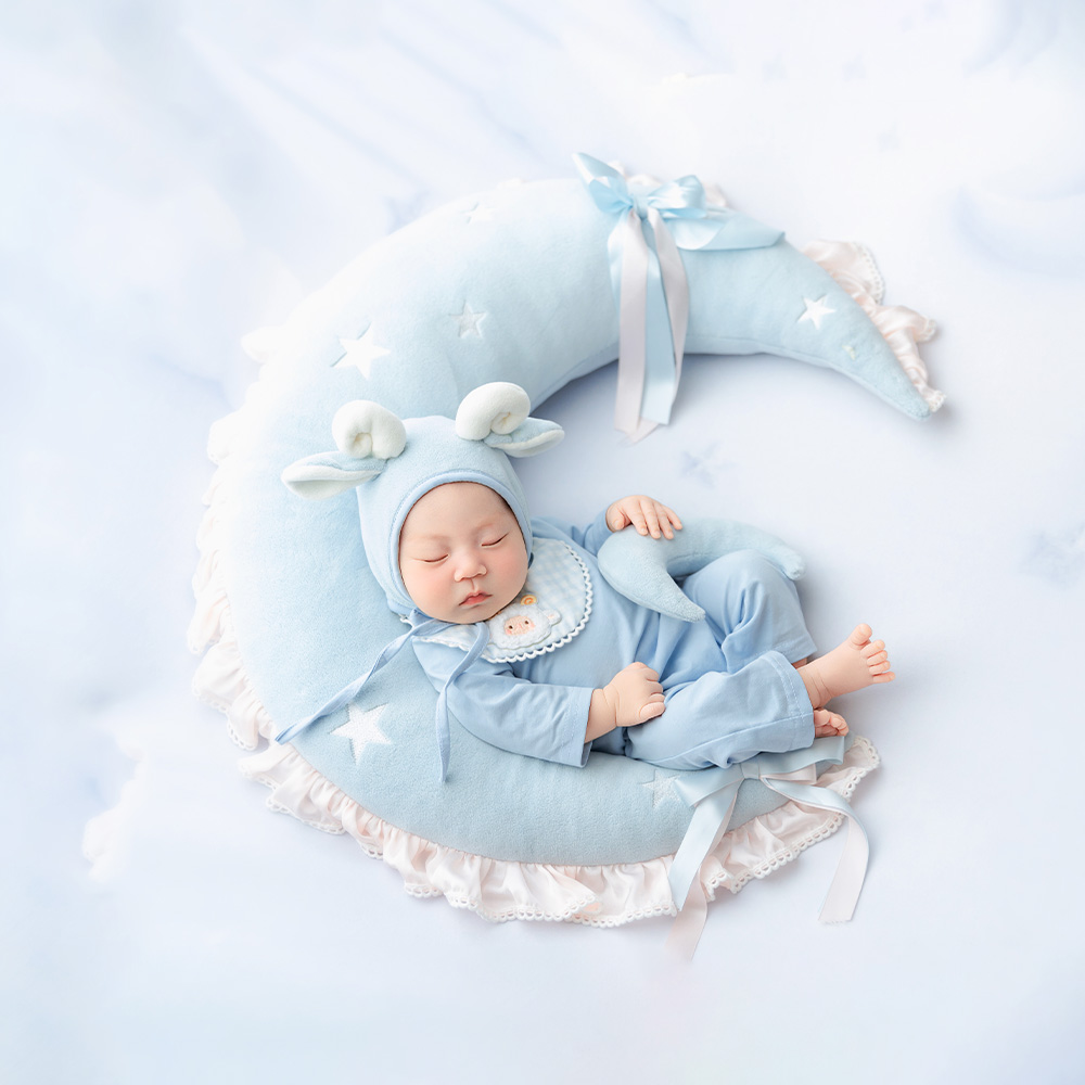 مجموعة أدوات تصوير حديثي الولا - مراجعة Infant Photography Props Outfit وسعره